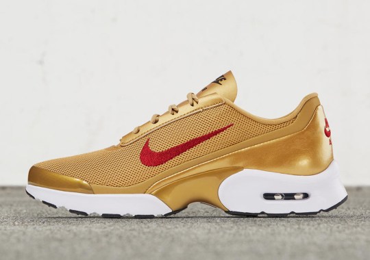 The Womens-Only Nike Air Max Jewell Releasing In “Metallic Gold”