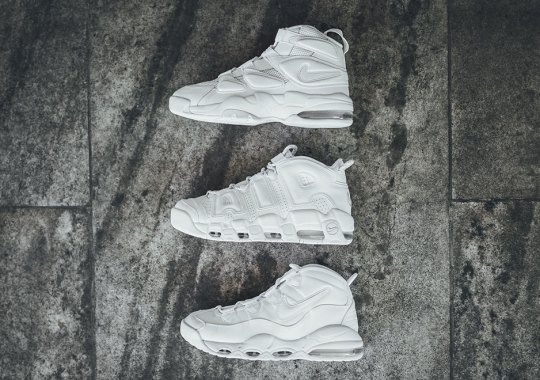 The Nike Uptempo “Triple White” Pack Releases This Friday