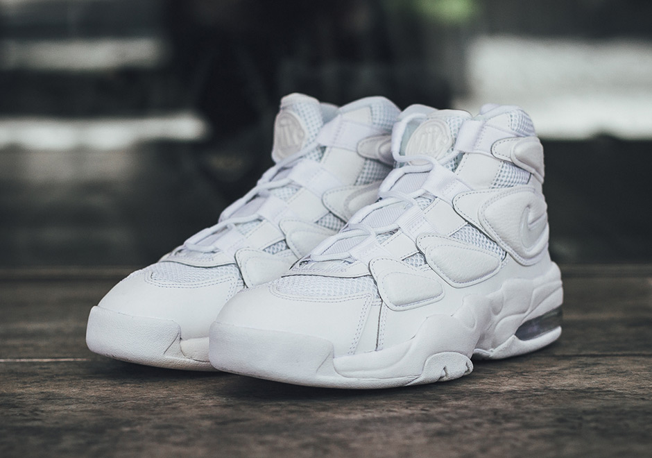 Nike Air Max Uptempo Triple White Pack Release Info 4