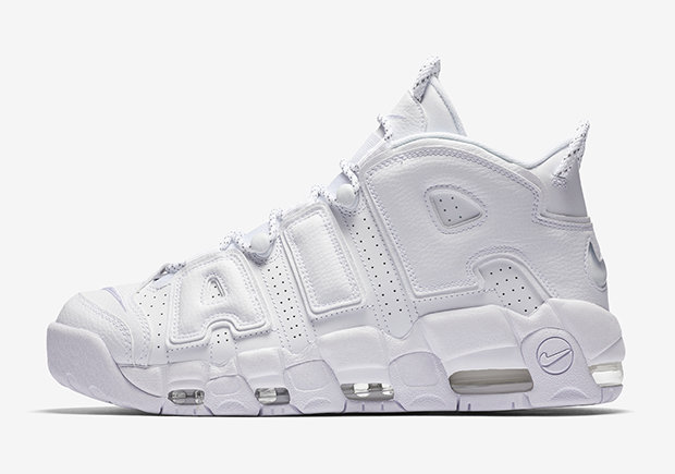 Nike Air More Uptempo Triple White Rtw