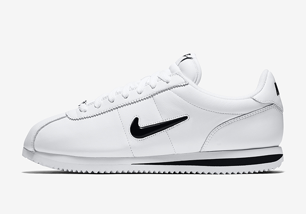 Nike Cortez Jewel Swoosh White Black Rtw