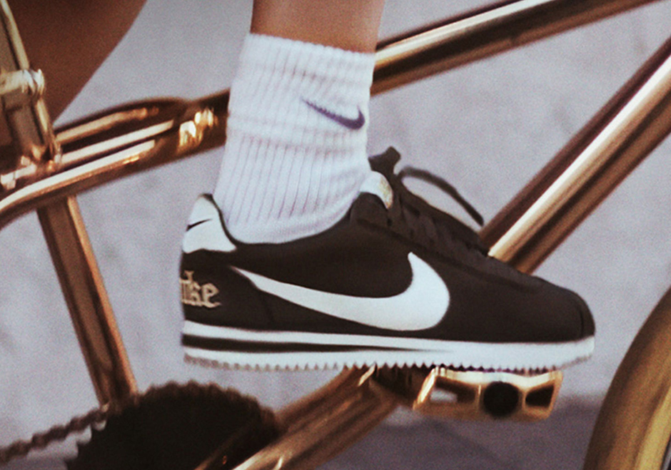 Nike Cortez - Black - White - SneakerNews.com  Nike cortez black, Adidas  shoes women, Nike fashion