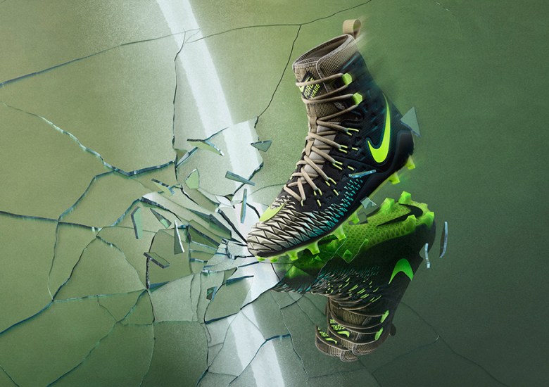 Nike Force Savage Elite Football Cleat Incredible Hulk
