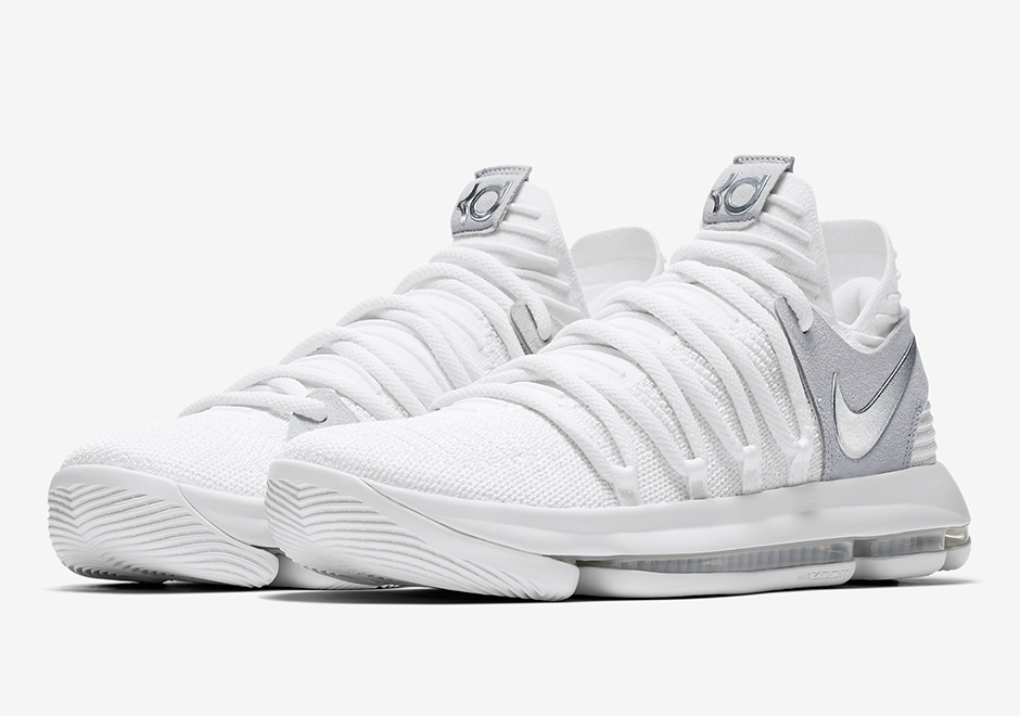 kd 10 white and silver