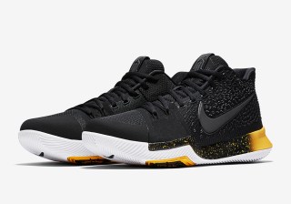 Nike Kyrie 3 Black Yellow 852396-901 