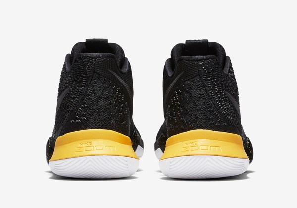 Nike Kyrie 3 Black Yellow 852396-901 | SneakerNews.com