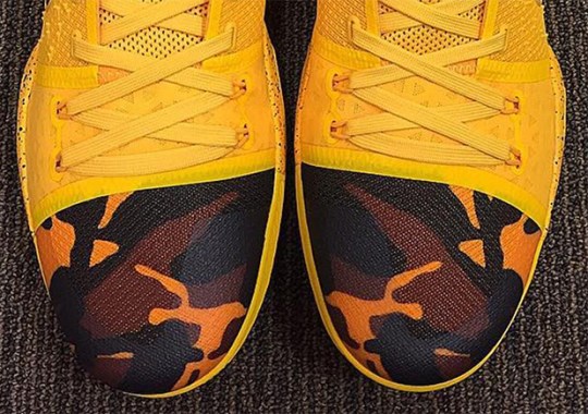 Kyrie Irving To Wear Nike Kyrie 3 “Camo” PE For Second Round