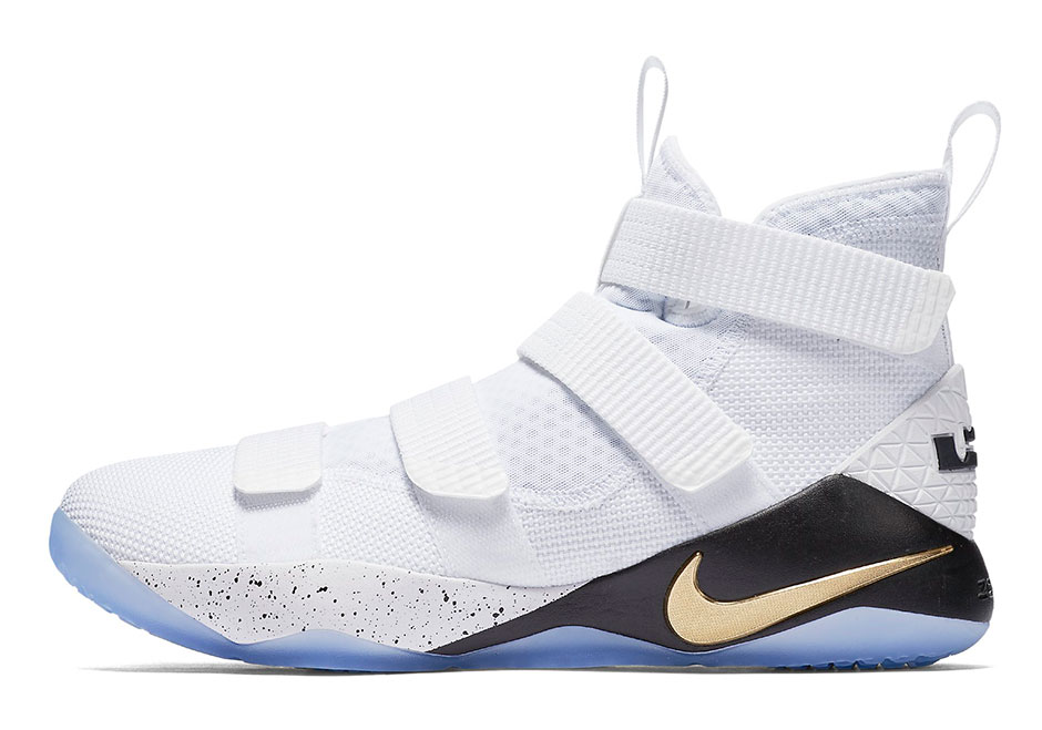 Nike Lebron Soldier 11 Sfg White Gold Rtw