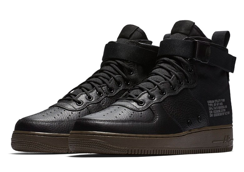 The Nike SF-AF1 Mid Is Releasing In Black And Cargo Khaki