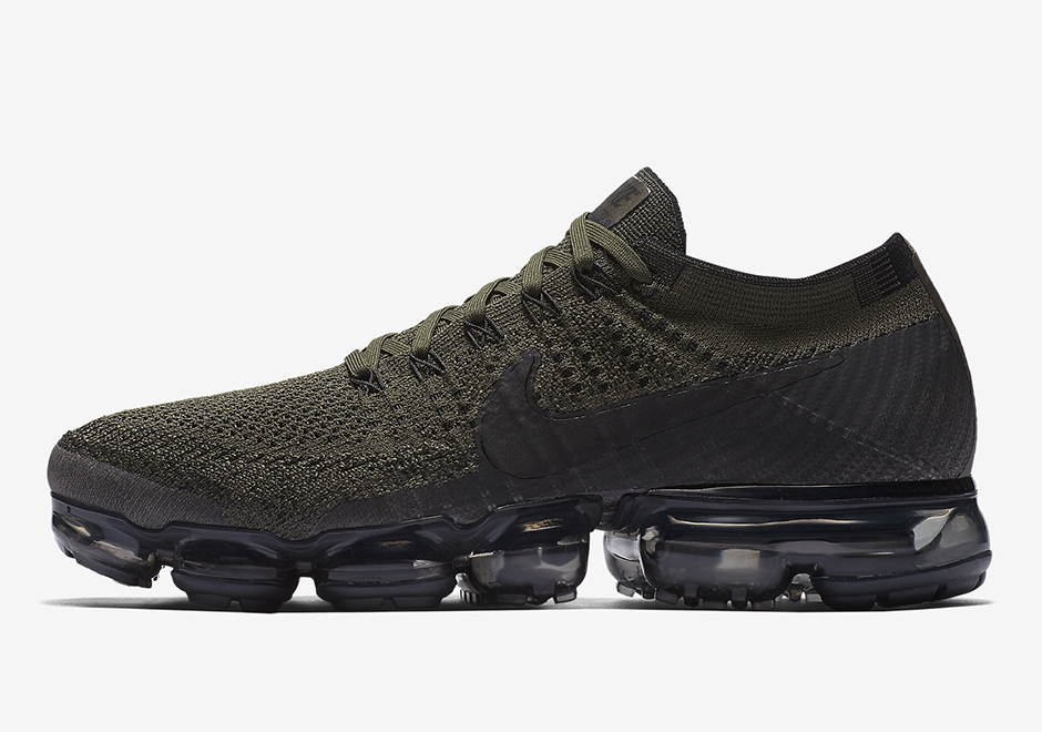 army green nike vapormax