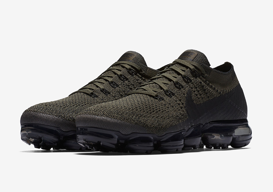 army green vapormax flyknit