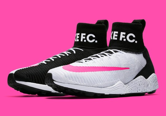 Nike Zoom Mercurial Flyknit IX Gets A Bold Black, White and Pink Colorway