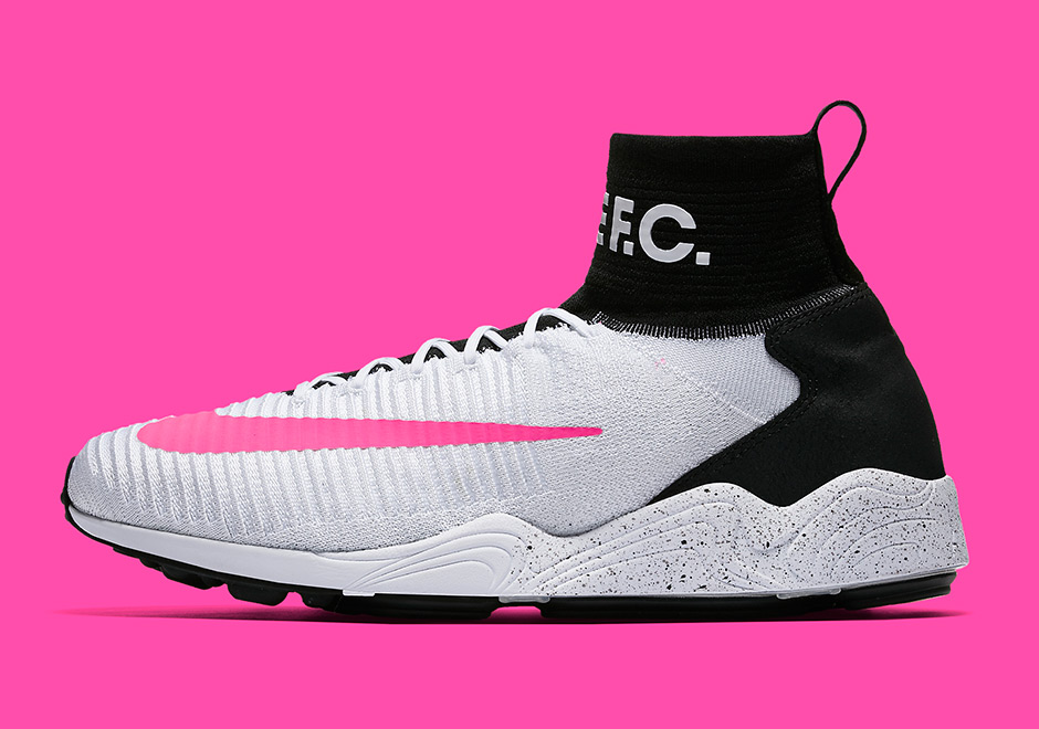 Nike Zoom Mercurial Flyknit Ix Black White Pink 2