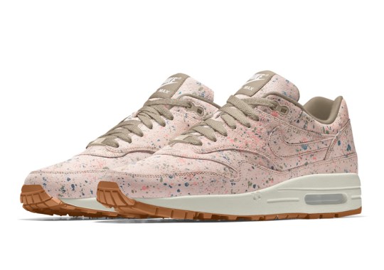 Nike Adds Splattered Upper Option For The Air Max 1 iD