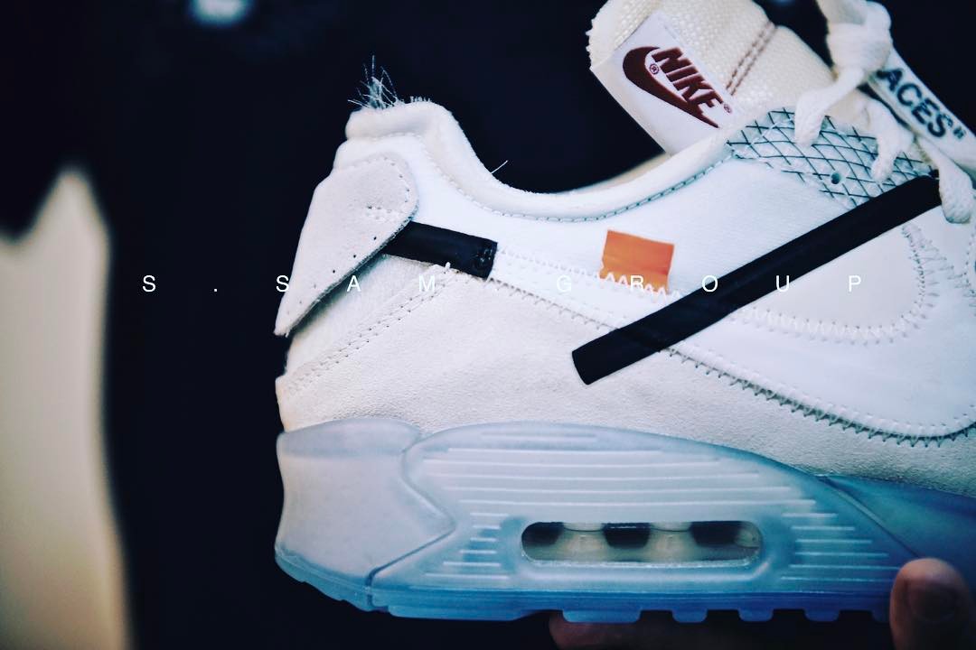 Off white air max hotsell 90 ice