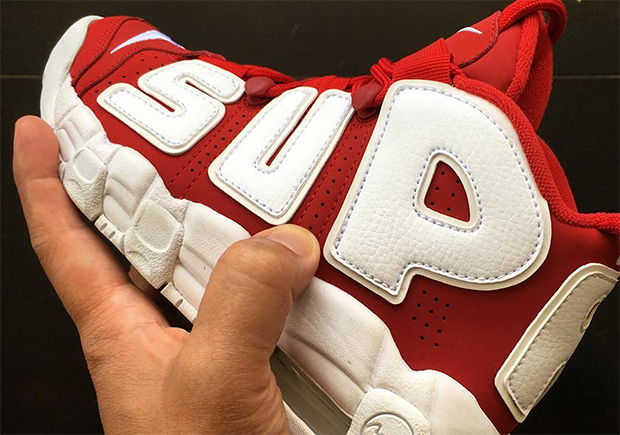 fake supreme uptempo red