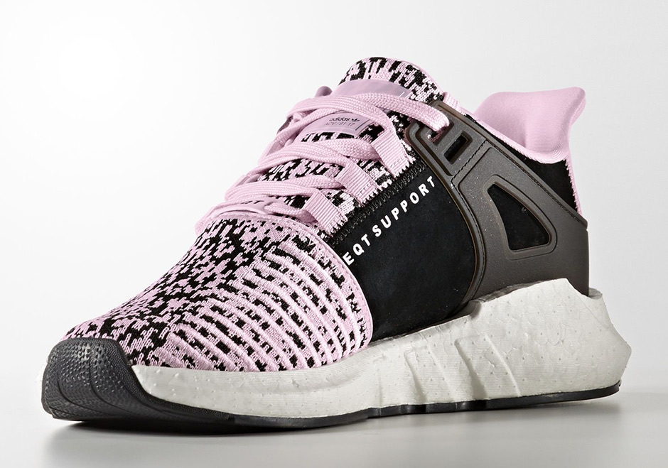 UA Adidas EQT 93/17 Boost Pink Zebra