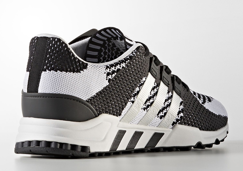 Originals eqt support rf hotsell primeknit black/white