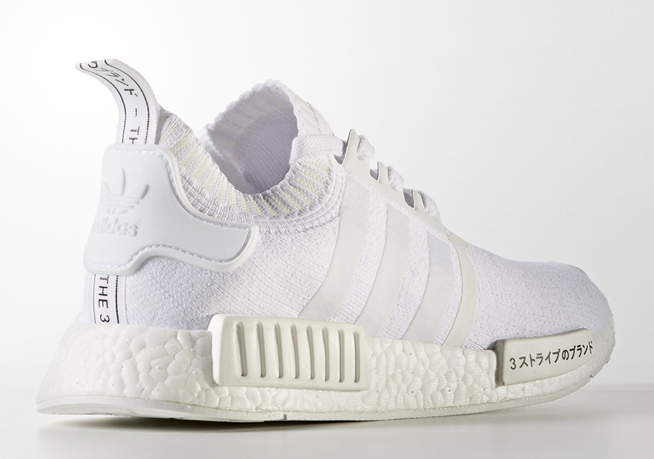 adidas nmd r1 primeknit white