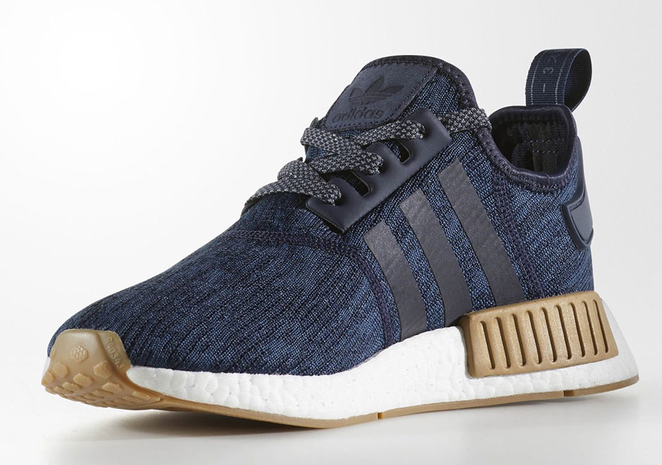 navy blue nmd shoes