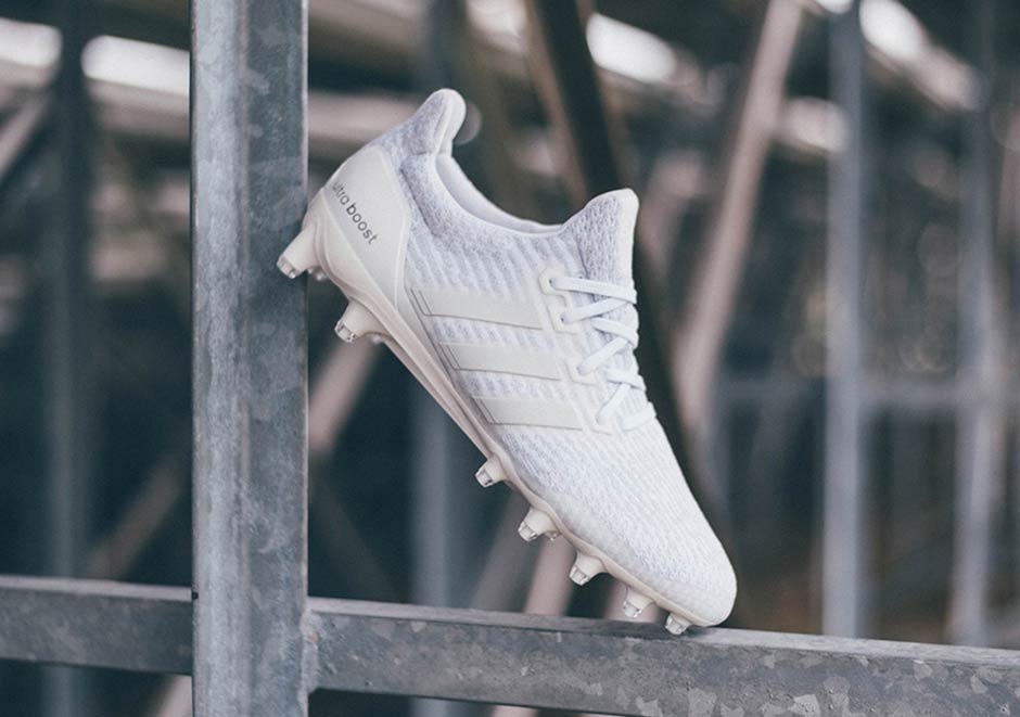 adidas Ultra Boost Cleats In Triple White Are Now Available