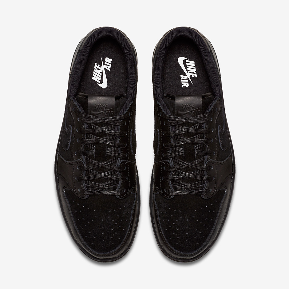 Air Jordan 1 Low Premium Black 919701-010 | SneakerNews.com