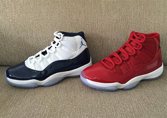 Air Jordan 11 Releases For Holiday Themed After UNC And Chicago