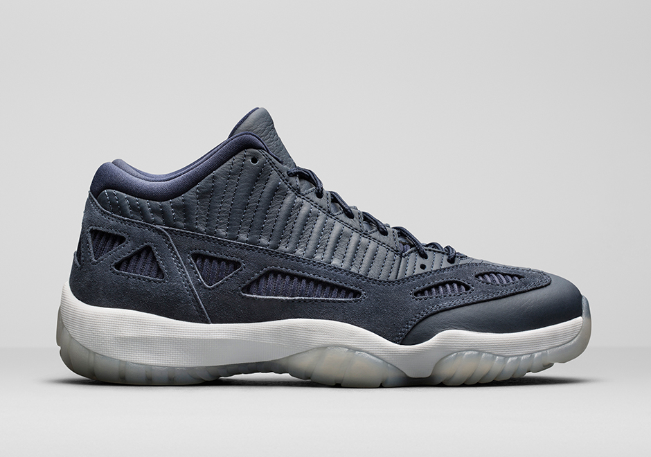 jordan 11 low le white black navy