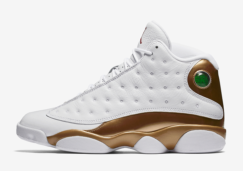 Air Jordan 13 “dmp” White/metallic Gold Sneaker For Men And Women, Best  Gift Mother Day, Father Day