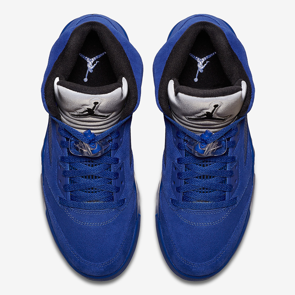 Air Jordan 5 Blue Suede 401 Release Date Sneakernews Com