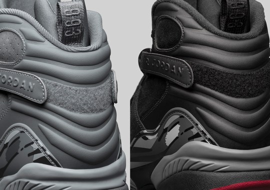 The Air Jordan 8 Arrives In New “Cool Grey” and “Cement” Inspired Colorways
