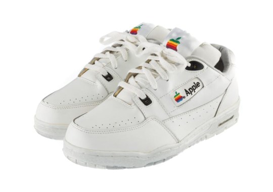 Extremely Rare Vintage Apple Computers Sneaker Being Auctioned Off On eBay