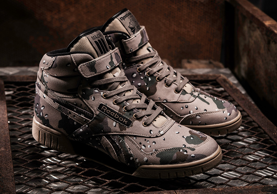 Major Reebok Exo Fit Hi Desert Camo 1