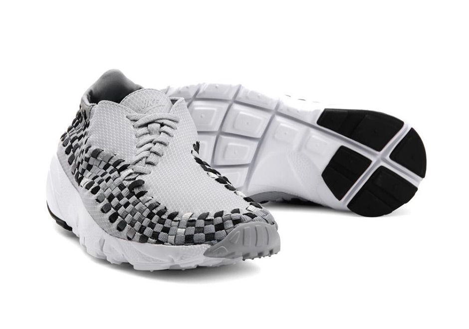 Nike Air Footscape Woven Nm Wolf Grey Black Dark Grey White 2
