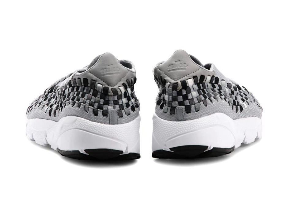 Nike Air Footscape Woven Nm Wolf Grey Black Dark Grey White 3