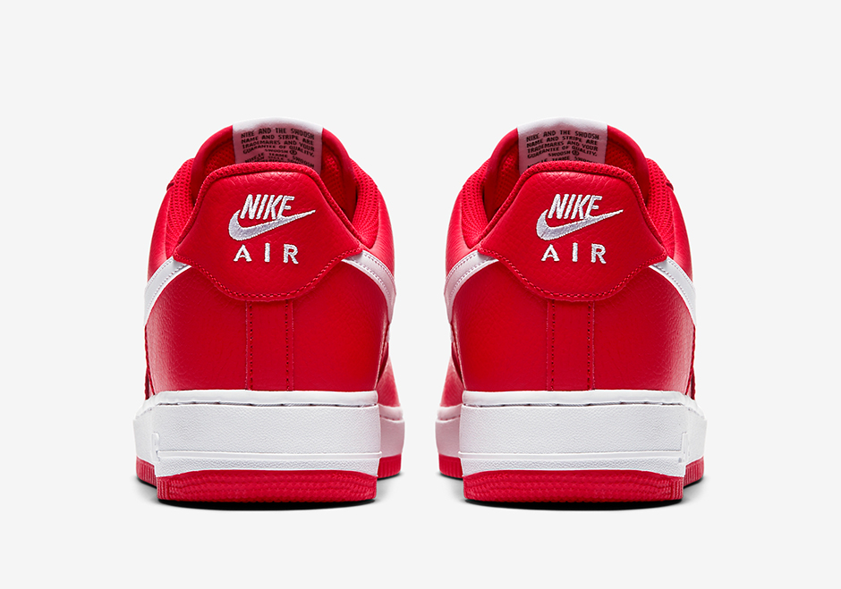 Nike Air Force 1 Low University Red 820266 606 05