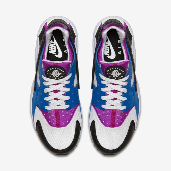 Nike Air Huarache Blue Jay Hyper Violet Black White 318429-415 ...