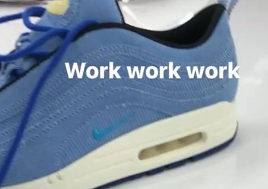 VisionAir Winner Sean Wotherspoon Shares Samples Of His Nike Air Max 1/97 Hybrid