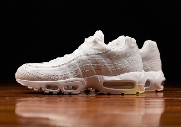 Nike Air Max 95 White Snakeskin 538416-100 | SneakerNews.com