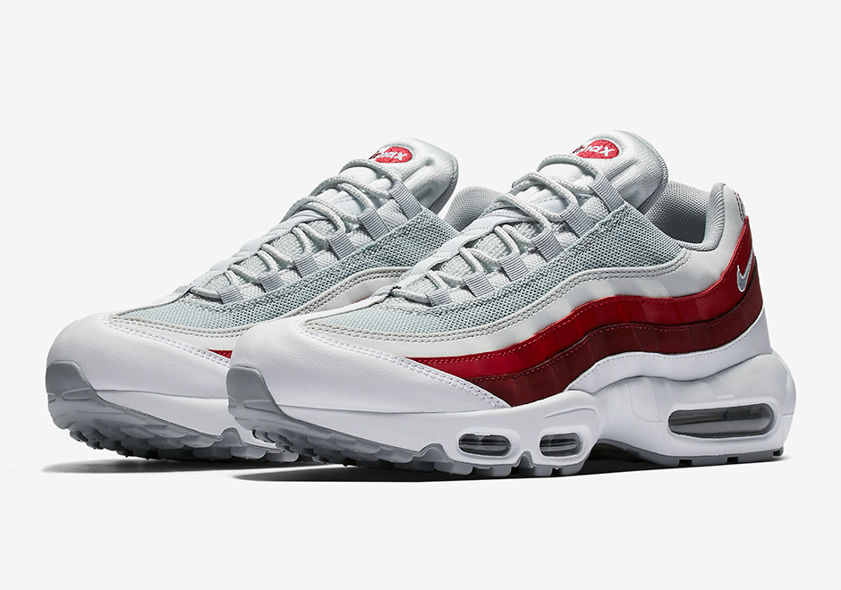 nike air max red and grey