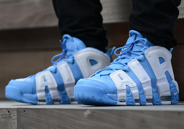 Nike Air More Uptempo University Blue UNC Release Date 921948-401 