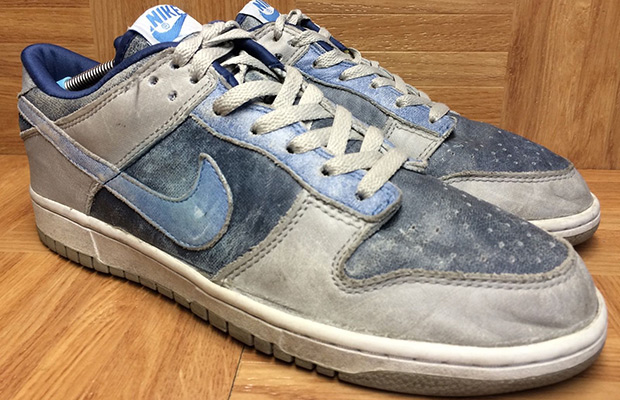 nike dunk dirty denim