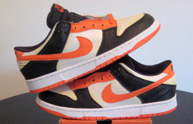 nike dunk low halloween carbon fiber