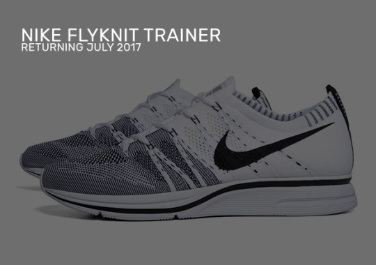 The Original Nike Flyknit Trainer Is Returning In July