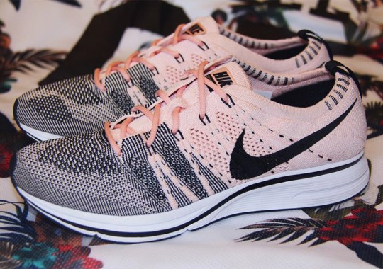 The Best Look Yet At The Upcoming Nike Flyknit Trainer “Sunset Tint”