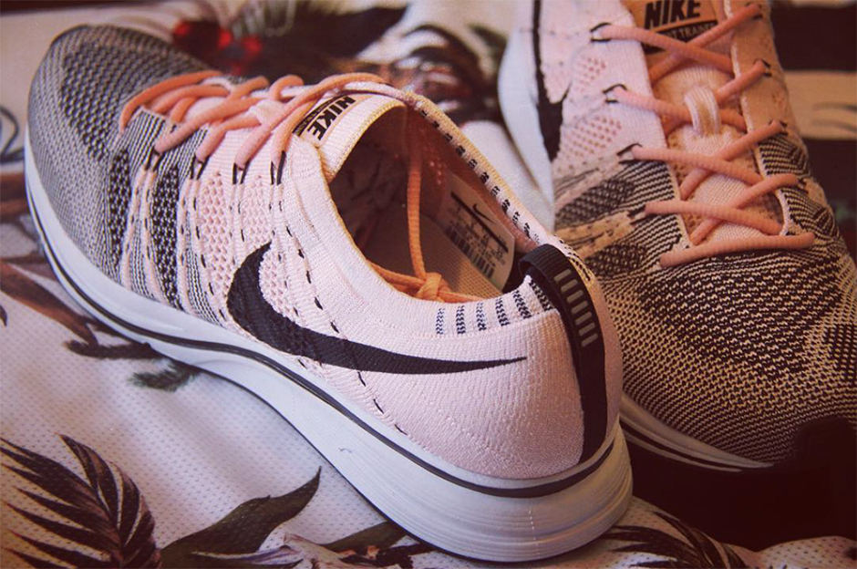 Nike Flyknit Trainer Sunset Tint Detailed Look 02