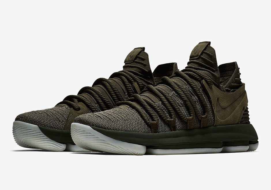 Nike KD 10 NL EP Olive Green 943298-900 