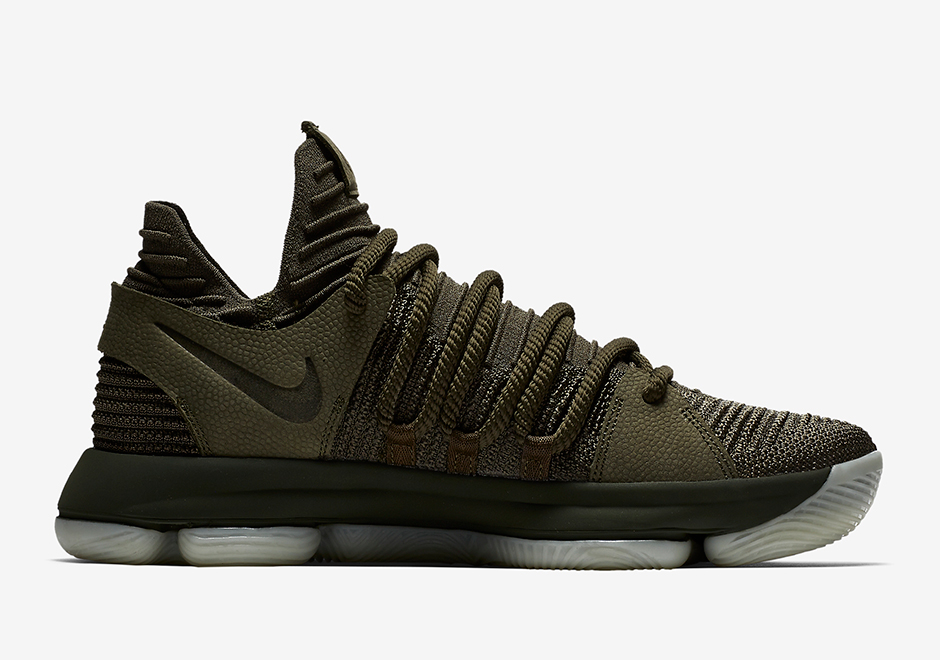 Nike Kd 10 Nl Ep Olive Green 943298 900 03