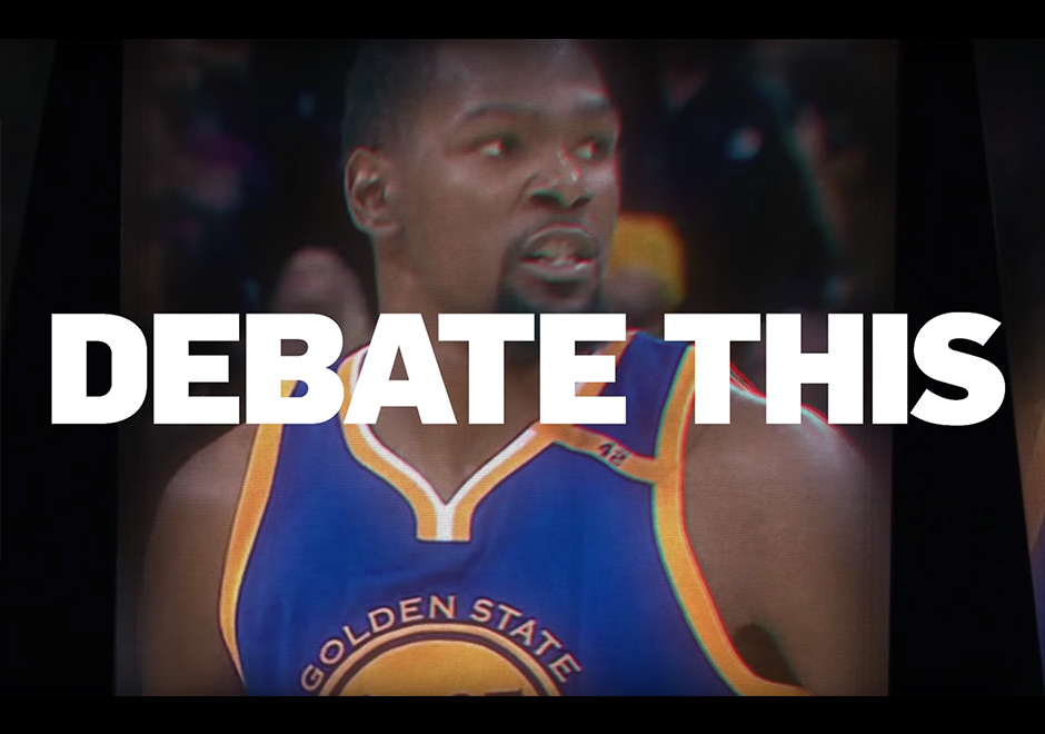 Nike Celebrates Kevin Durant's First NBA Championship With "Debate This"