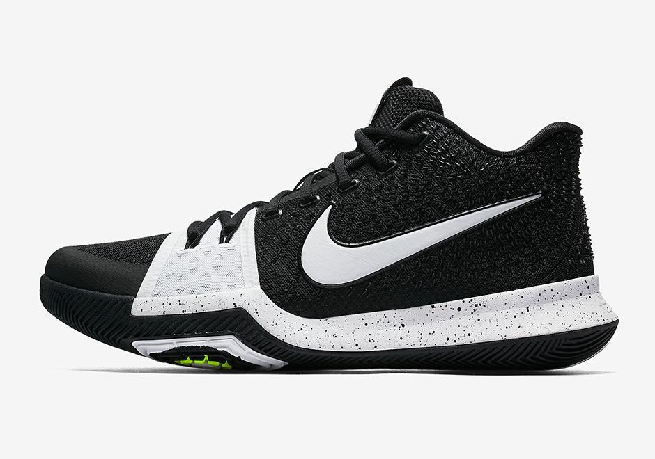 black and white kyrie 3